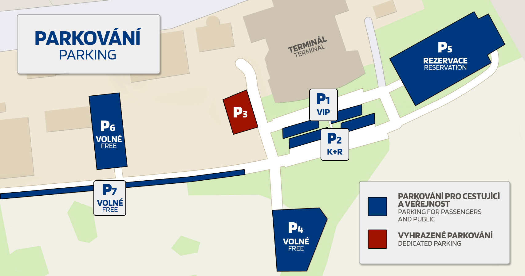 Parken Am Flughafen Karlovy Vary